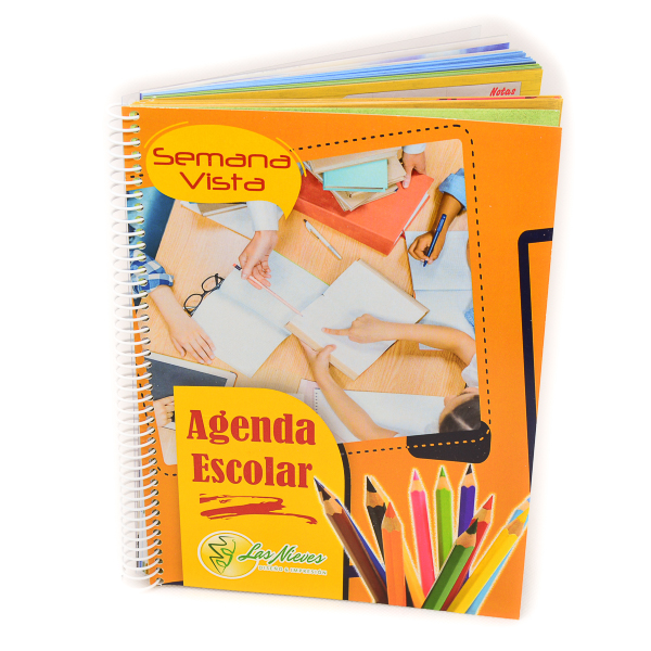 Agendas Escolares Personalizadas · Imprenta Las Nieves • Agenda Escolar